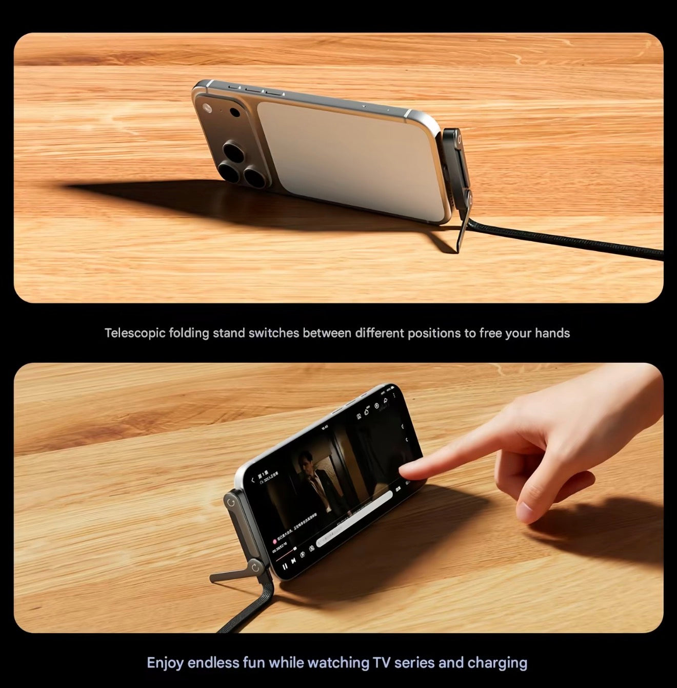 ChargeStand 2-in-1 Cable